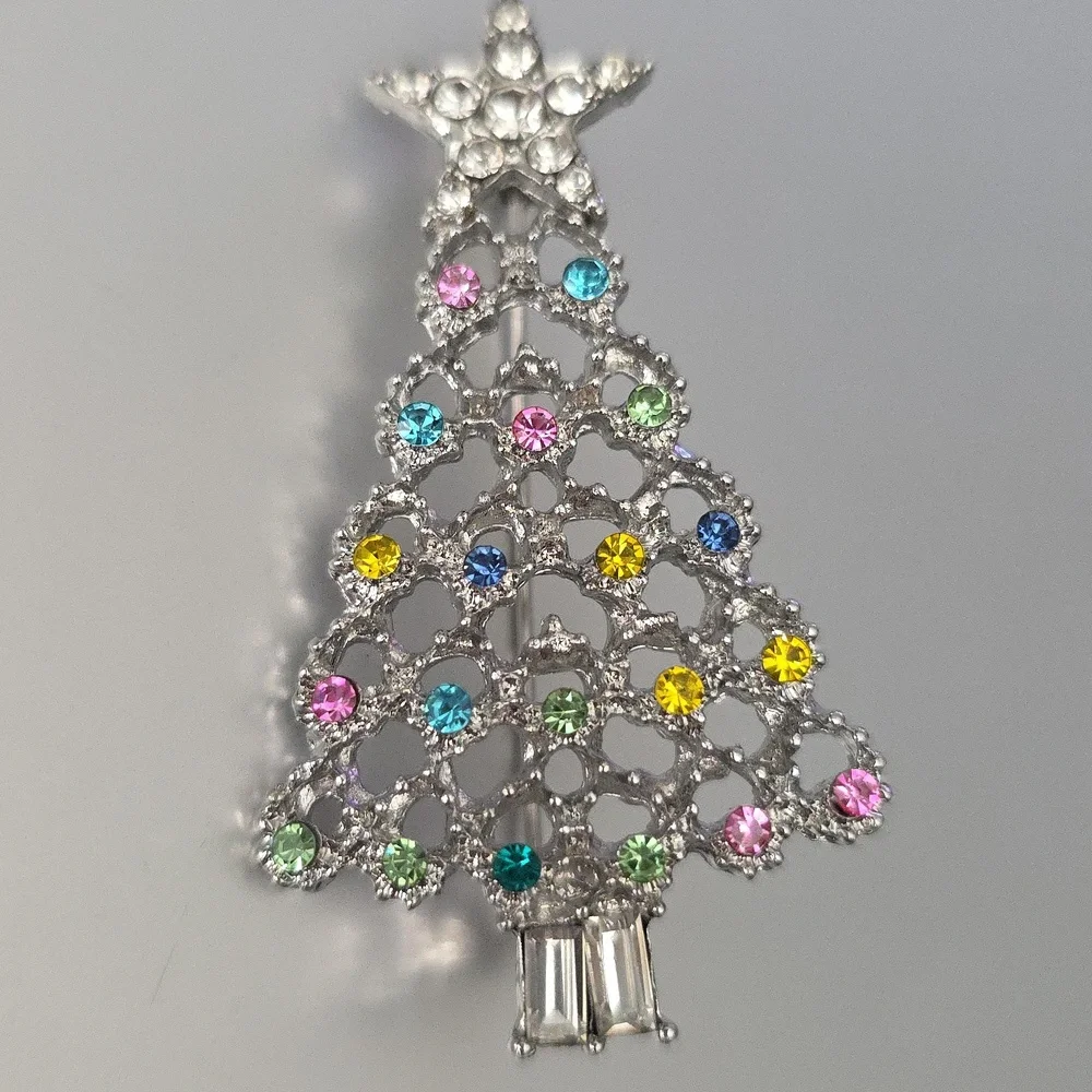 Christmas Tree BROOCH CHRISTMAS - Picture 4 of 4